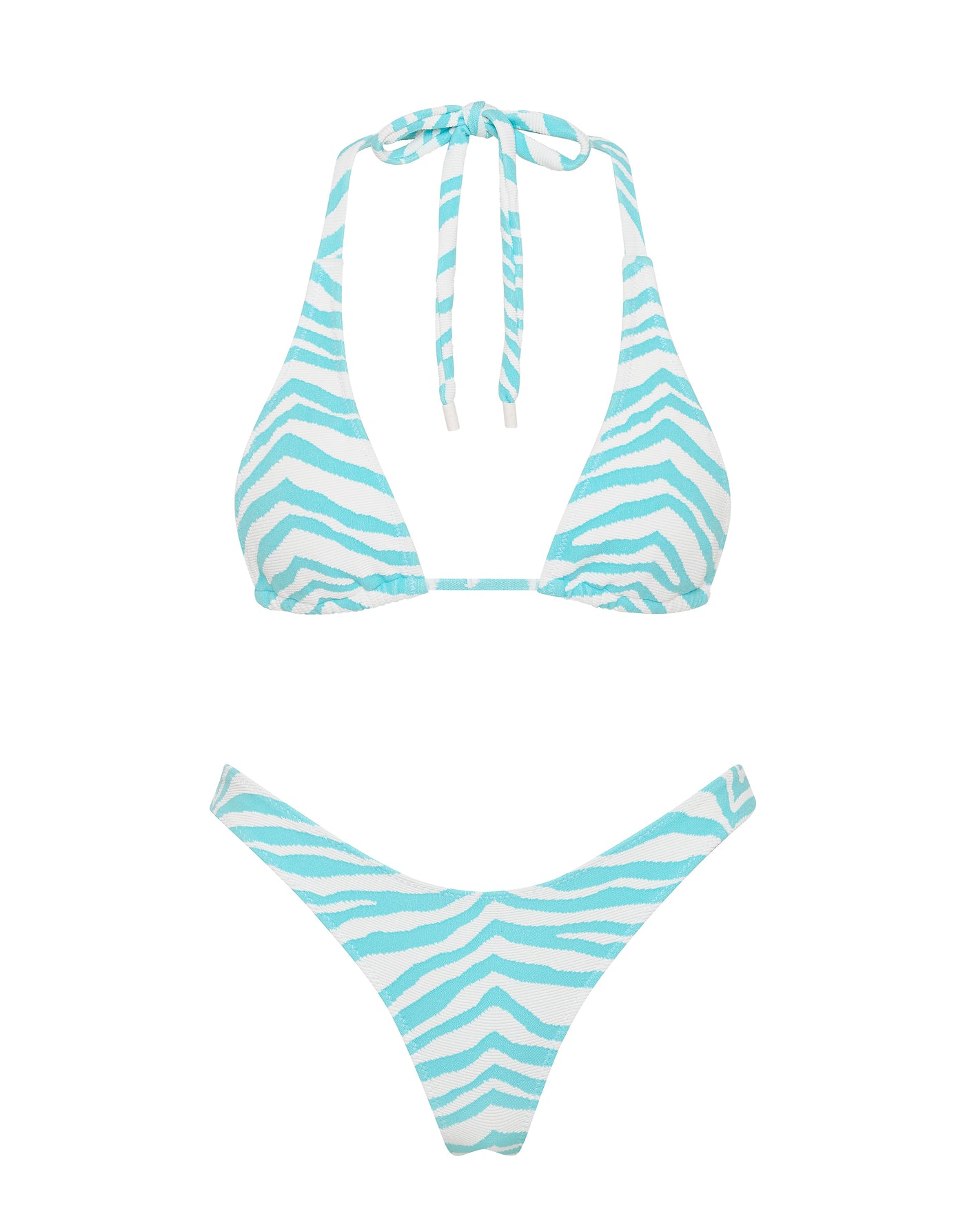 DARA - SKY ZEBRA SPLASH Triangle Bikini Set - Image 6