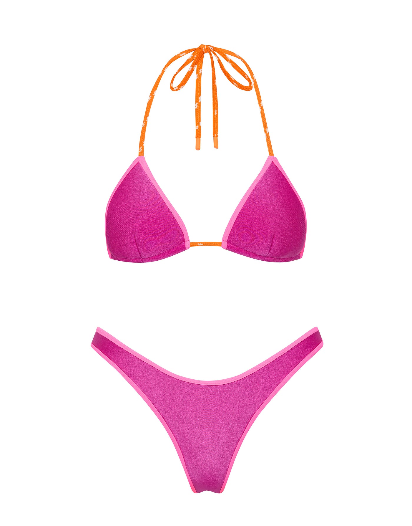 VINCA - PIGI Neoprene Triangle Bikini Set - Image 6