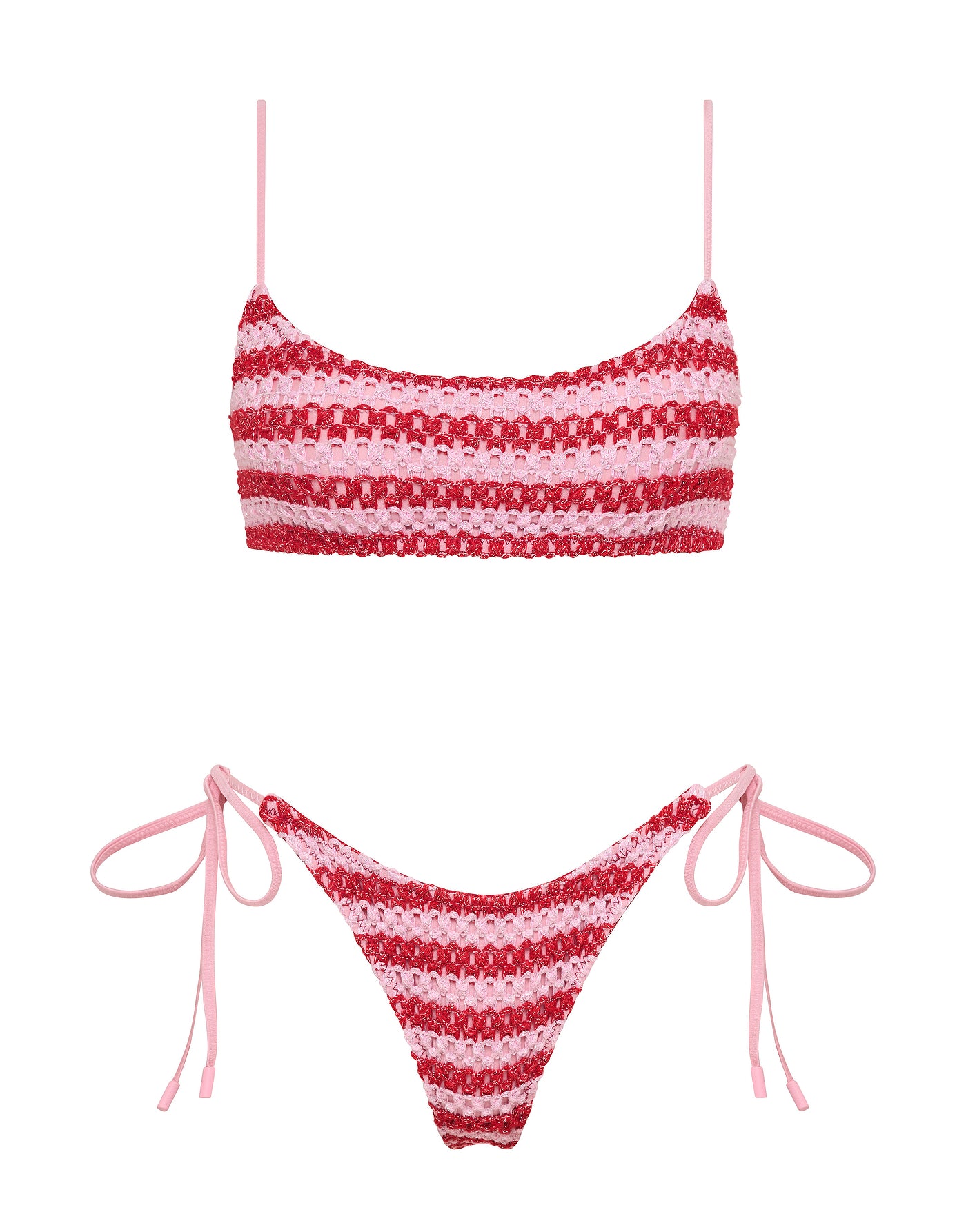 MICA - TANNA Crochet Crop Bikini Set - Image 7